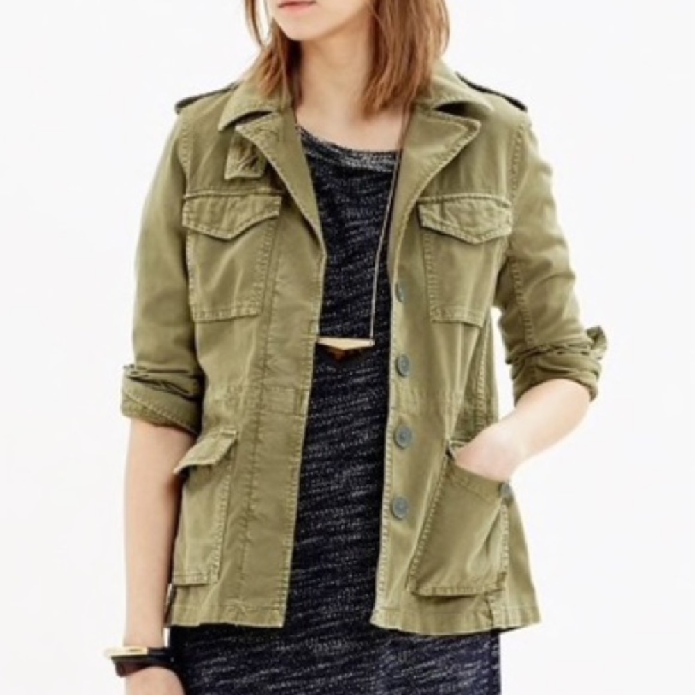 Madewell Outbound Utility Military jacket